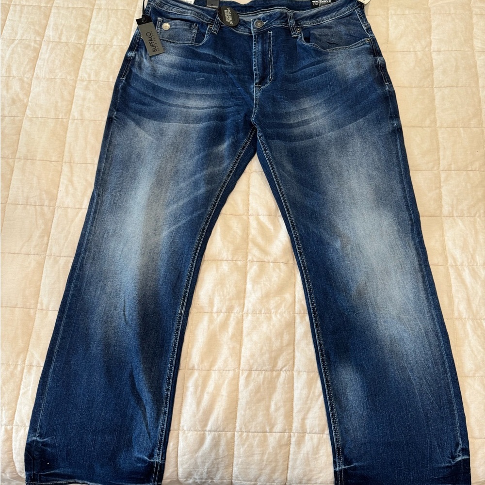 Buffalo David Bitton Blue Relaxed Jeans